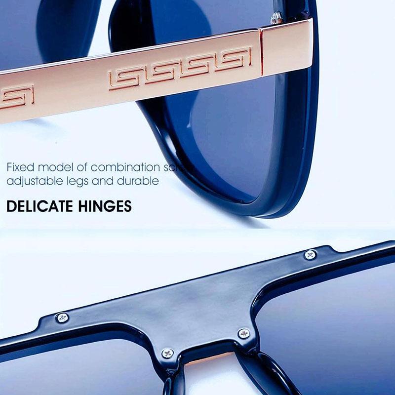 Damen Metall dekorative trendige Sonnenbrille grenzüberschreitende Retro Herren Schatten hohe Qualität cool Strand Reise