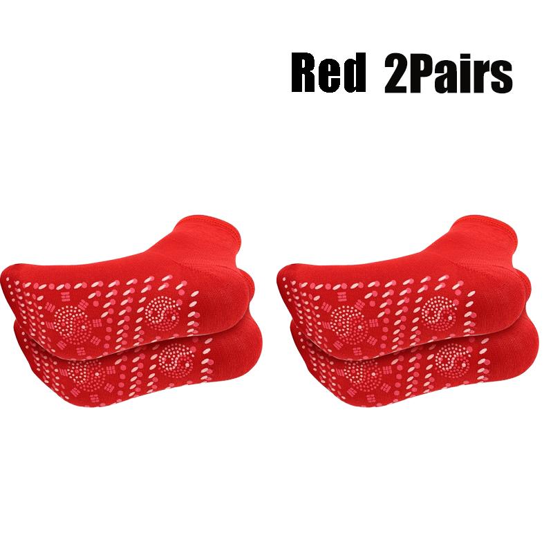 1/5pairs Tourmaline Self-Heating Socks Winter Warm Thermal Health Care Socks Slimming Health Short Sock Magnetic Therapy Sock