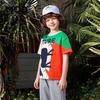 MQD Boys' Summer Contrast Cartoon T-Shirt