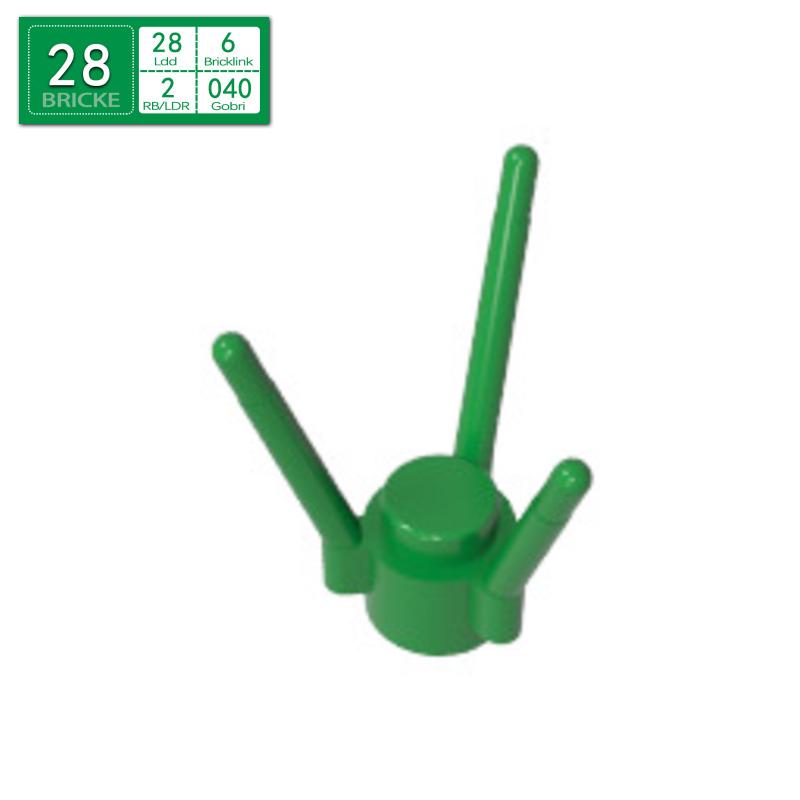 

BRICKE Compatible Flower Stems for LEGO: Guest Plant MOC Building Blocks 50g (~260 pcs)
