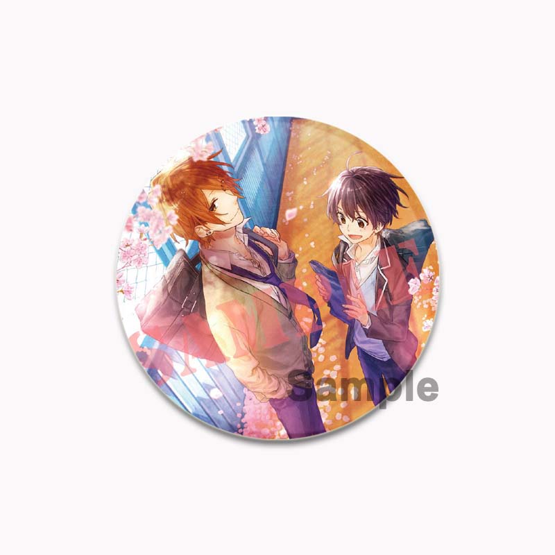 

32/44/58 мм круглые аниме SASAKI и MIYANO эмалевые булавки ручная работа брошь мультяшный косплей значок на рюкзак ювелирные изделия аксессуары подарки 58mm