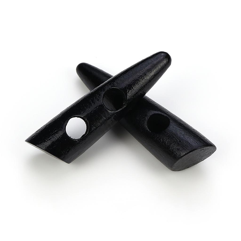 20 Peças 30Mm-60Mm Botões de Alternância de Madeira de Oliveira Botão de Chifre para Casaco de Vento Botão de Costura Botão para Casaco Duffel Botão para Sobretudo Acessórios de Vestuário