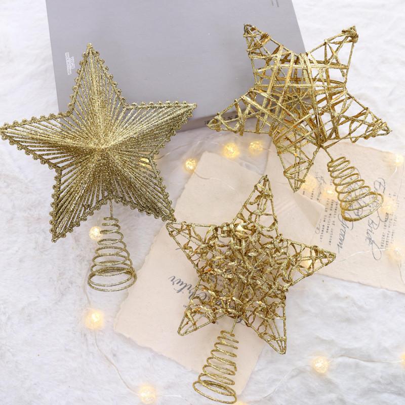 Christmas Tree Topper Star With Modern Design For Holiday Decorations