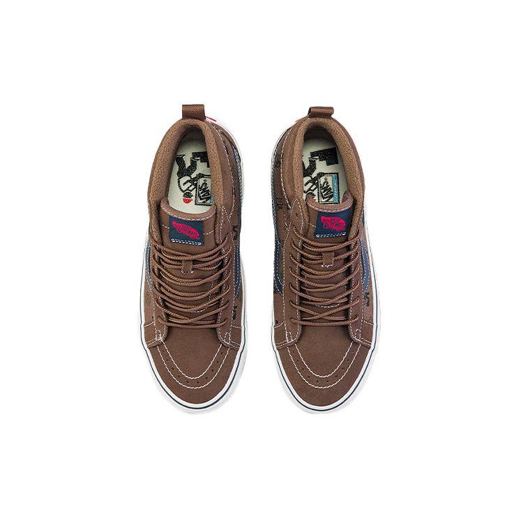 Kazuki Kuraishi x Vans Sk8-Hi MTE 1 Brown Unisex Sneakers Navy VN0A5HZYA92