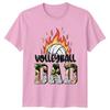 Volleyball Dad Unisexs TShirt Volleyball Dad Volleyball Fathers Day Gift For Him