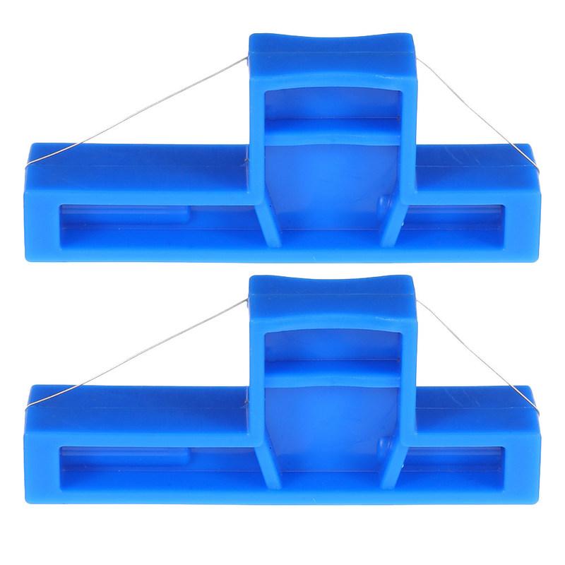 2Pcs Precision Ceramic Cutting Tool Set Wire Angle Cutter for Clay Sculpting Trimming Beveling Pottery Angle Clay Trimming Tool