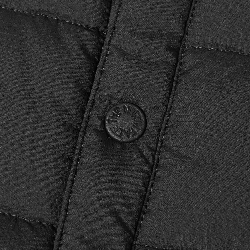 The North Face Micro Zephyr and Size 120 Kids' Cardigan, Unisex, Lightweight, Warm, Cold-Weather, Black,
