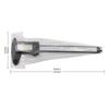 New Style - Plastic Caliper 0-150mm – black