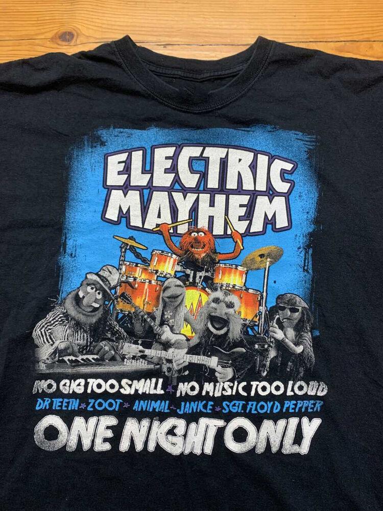 

Электрический Хаос Улица Сезам Футболка Унисекс Мужская Женская Футболка S-4XL YI472 Унисекс Футболка S