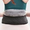 Spine Support Warm Waist Support Belt Lumbar Brace Winter Fur Waist Belts  Unisex