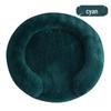 Long Plush Round Pet Bed