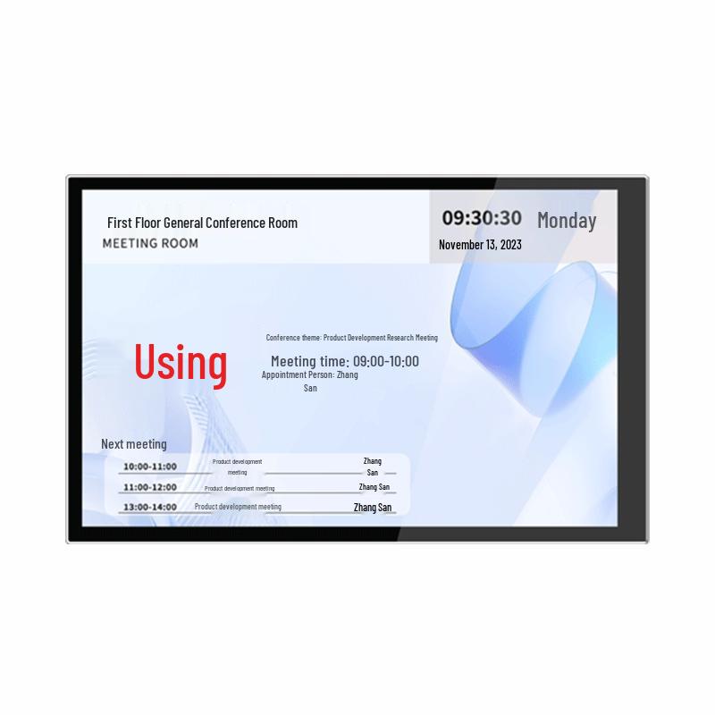 Jingyu 10.1-inch Smart Meeting Room Door Sign