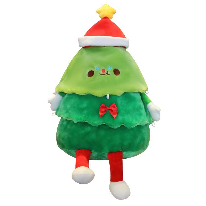 

Plush Christmas Toy Tree Santa Claus Gingerbread Man Doll Festive Kids Gifts Christmas Tree