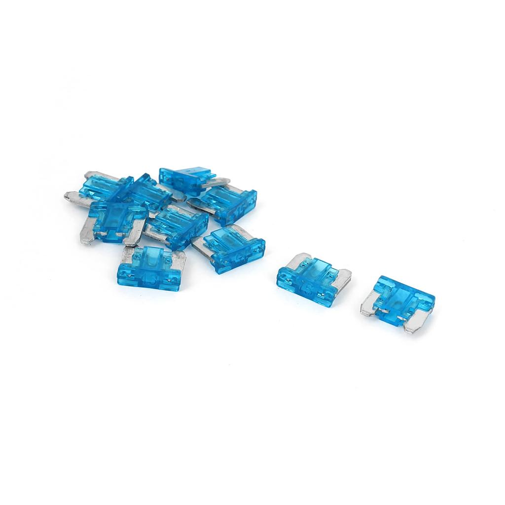 ACROPIX 15A Fuse for Car Truck SUV Blue 10pcs