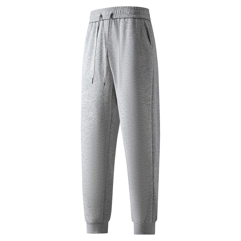 Spring and Autumn New Pure Cotton Men's Trousers Casual Versatile and Trendy Korean Style Loose Large Size Sports Pants