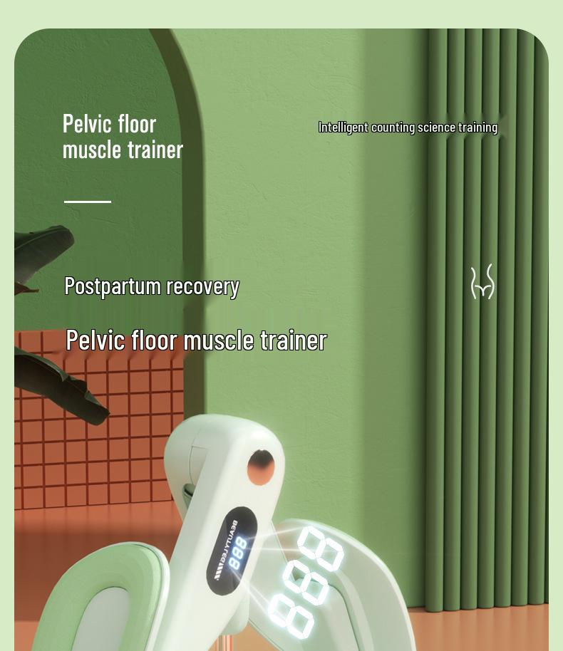 Postpartum Pelvic Floor & Leg Trainer: Kegel & Yoga Exercise Device for Recovery and Hip Closure