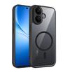 KEYSION Transparent Magnetic Phone Case for VIVO V60 Lite 5G Soft Silicone+PC HD Clear Shockproof Back Cover for IQOO Z10R 5G