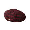The Painter's Hat Girl's Retro Figure  Enhancing Small Octagonal Hat for Autumn and Winter  A Warm and Fashionable Beret Hat for Autumn and Winter
