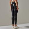 Women High Waist Booty Lifting PU Leather Leggings Ladies Autumn Winter Keep Warm Pencil Leggings