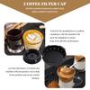 Coffee Filter Paper Cap & Plunger End Gasket Seal Replacement Parts Sets Fit for Aeropress Coffee and Espresso Maker