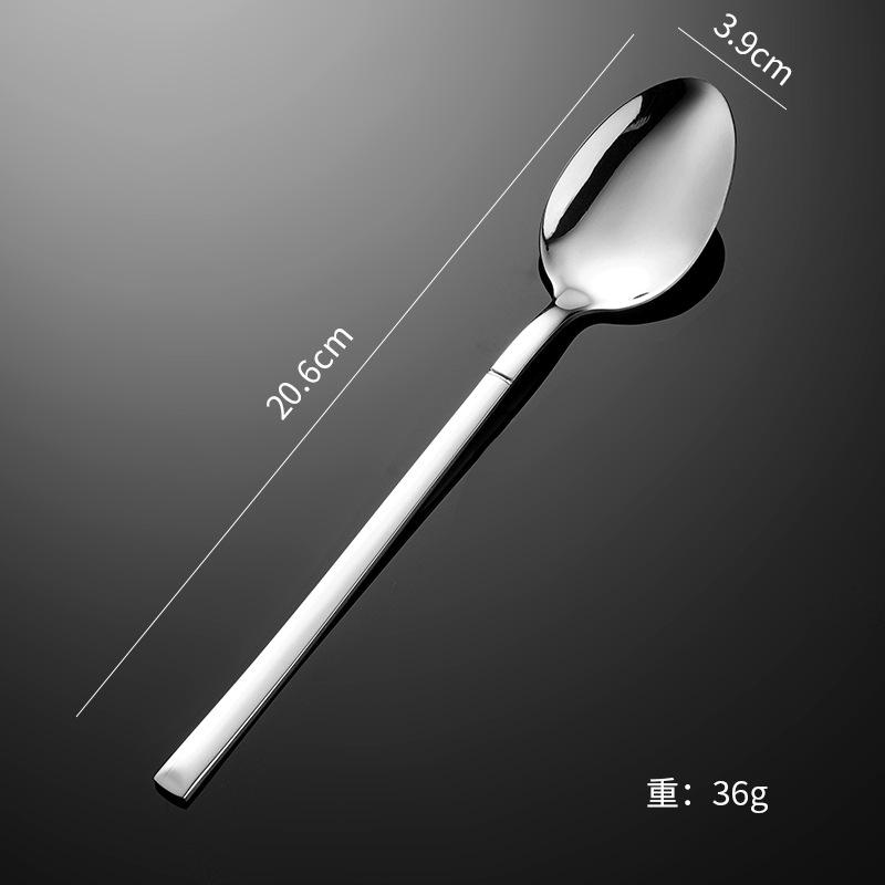 Stainless steel tableware knight western food knife and fork tableware set steak knife and fork premium fork spoon