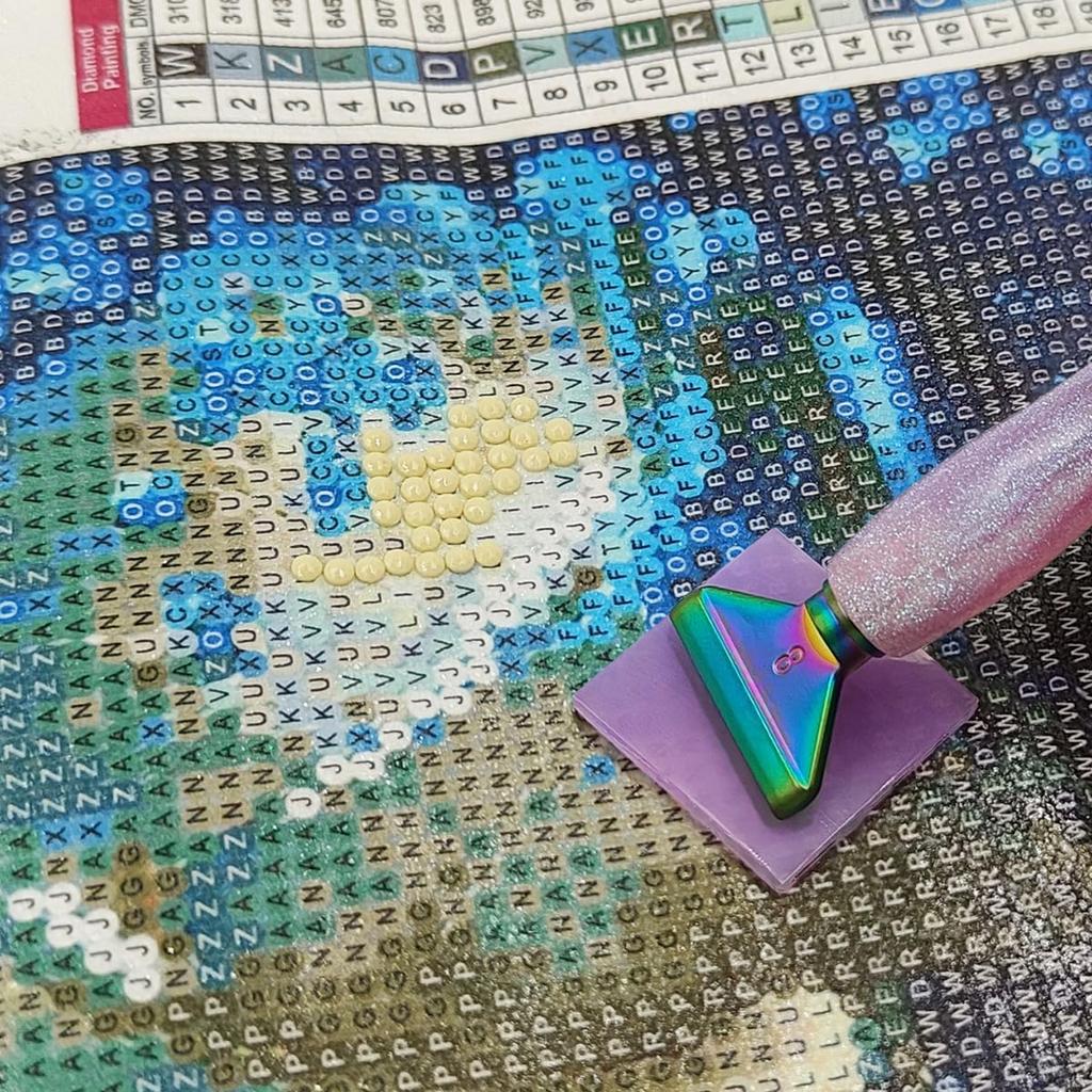 SENHAI Diamond Art Pen 24 Pieces Diamond Painting Pens with Colorful Metal Tips and Threaded Tips for 5D Diamond Art Accessories Tools for DIY