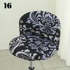 Elastic Arc Chair Cover Bar High Stool Cashier Bank Stool Cover  Kitchen Chair Cover Dining Home Decor Seat Cover