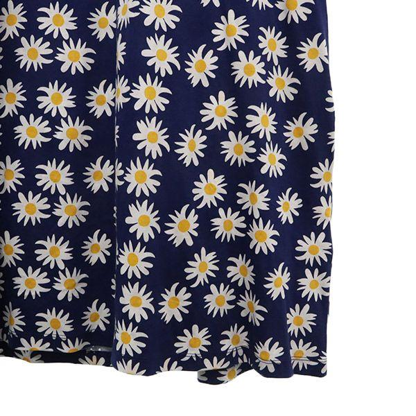 Unbenutzt marimekko Floral Langarm Einteiler S Marineblau Damen Gebraucht