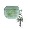 Summer Fresh Green Lines Coconut Palm for AirPods 1 /pro1 Earphone Protective Case Cover Two or Three Generations of New Models