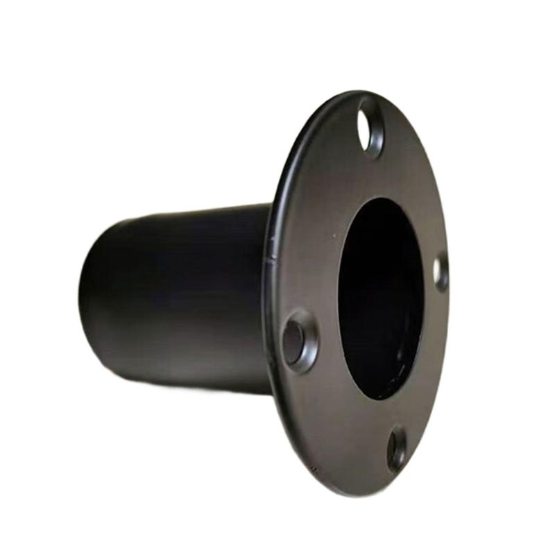 70mm Metal Speaker Stand Top Hat Heavy Duty Support Bracket For Stage Audios Equipment Durability Design Wide Compatibility