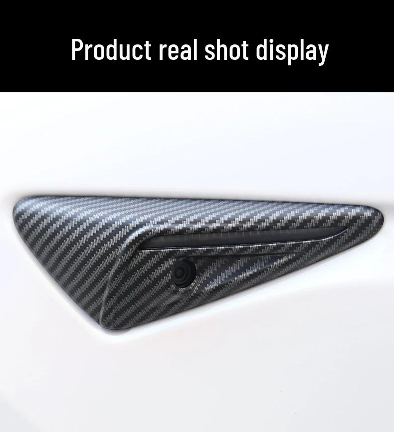 Tesla Model 3/Y/YL Side Camera Cover - Updated Exterior Fender Accessory.