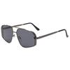 Metal frame beam large frame personalized sunglasses fashion men's and women's sunglasses European and American trade