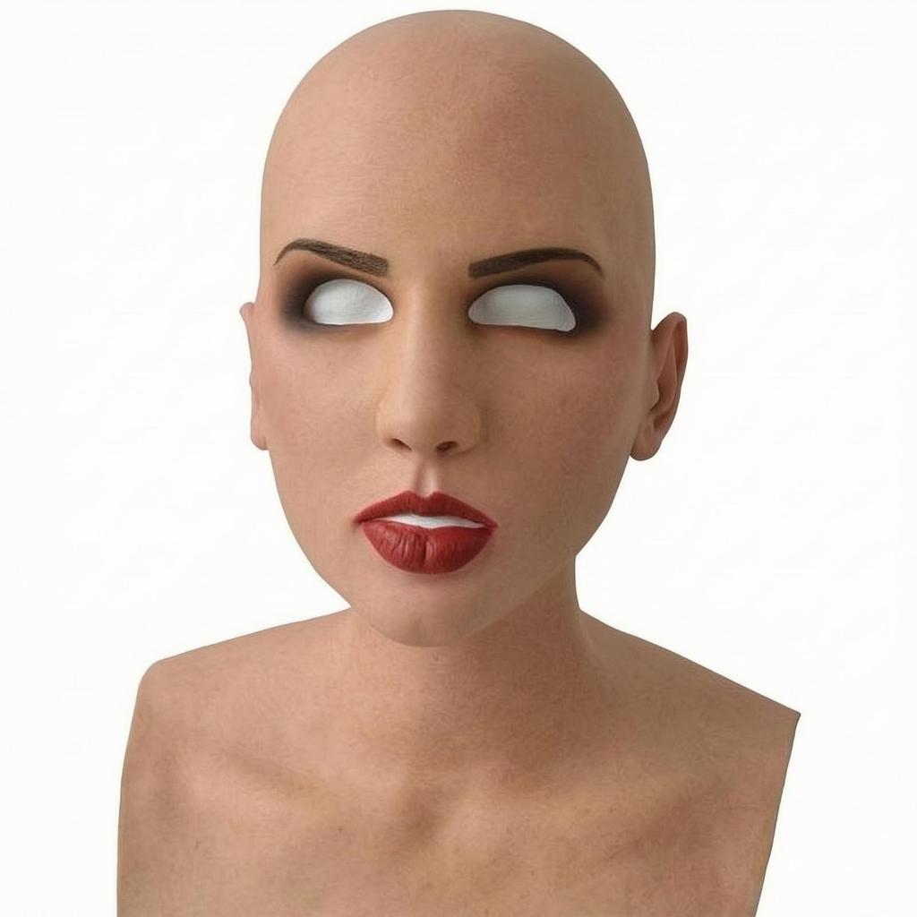 Maschera Integrale Realistica per Costume, Vestibilità Sicura per Halloween