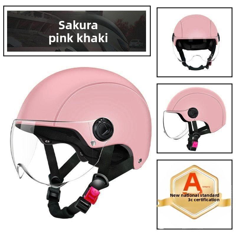 Sunscreen Lightweight Comfortable Hard Hat Motorcycle Universal Cycling Half Helmet