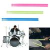 5A Luminous Drum Stick Glow In The Dark Nylon Drum Stick Wear Resist Light Up Drum Sticks for Stage Performance Tool