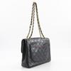 Chanel ChainShoulder Shoulder Bag Matelasse Double Chain Black Lambskin Women Used