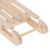 1/12 Dollhouse Miniature Mini Wooden Christmas Sleigh Model Diy Accessory