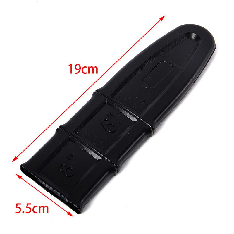 

1 направляющая пластина, покрытая 4/6/8/10-дюймовым защитным кожухом цепи бензопилы 19*5.5cm чёрный