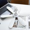 Ceiling Fan Hanging Fans 6 Leaves USB Outdoors Dual-Use Small Indoor for Camping Restaurant Canopy Tent Living Room