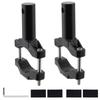 Aluminum Alloy 2pcs 360 Degree Adjustable Light Bar Mount Clamp 18-32mm 0.71-1.26inch Motorcycle ATV SUV Roof Rack IP67 Waterproof