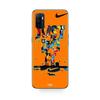 Phone Case - MANIACASE - Oppo A32 - Silicone TPU - Black - Graffiti Nike Just Do It