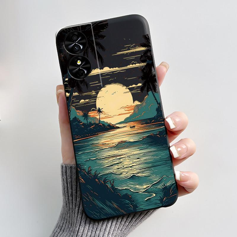 Phone Case For TCL 40 NxtPaper Back Cover Cute Rabbit Cat Funda Silicone Soft Coque For TCL 40 NxtPaper 4G Shockproof Case Shell