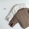 Kids Padded Shirt Jacket Unisex Boys Girls Korean Style Winter Warm Baby Top