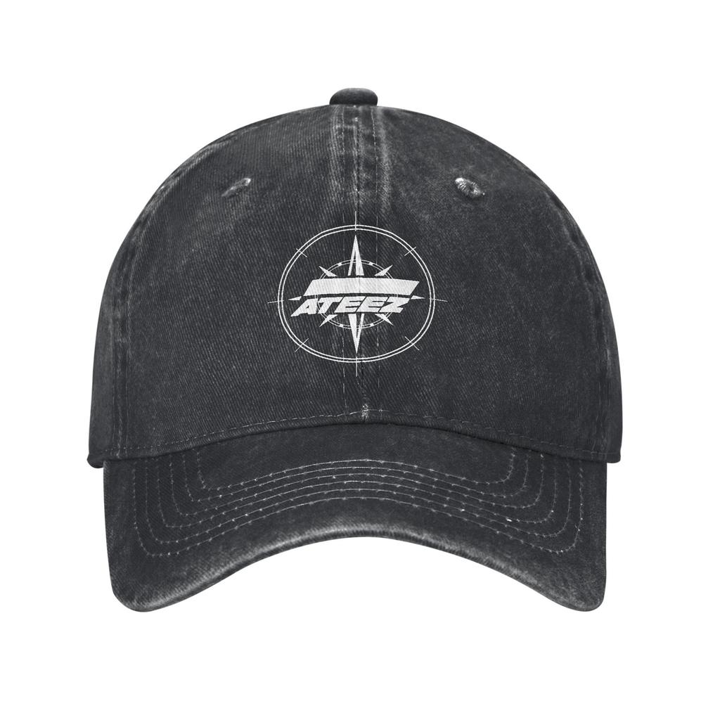 Ateezed Lemon Drop 2025 Popmusik Trucker-Hut Outfit Für Männer Frauen Baseballkappe Kpop Band Retro Wear Snapback-Kappen Verstellbar