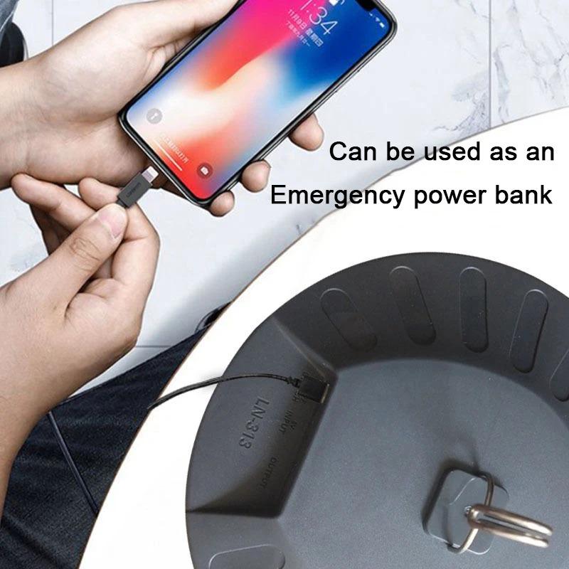 Camping Light Tent Light 200W Rechargeable LED Portable 6000mAh Flashlight Fishing Light Outdoor Work Maintenance Lighting