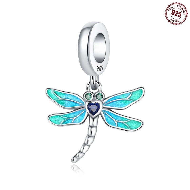 Authentic copper Bead Charms Pendant Christmas Penguin Lucky Feather Blue Sailboat Charm Bracelets Diy Jewellery Making