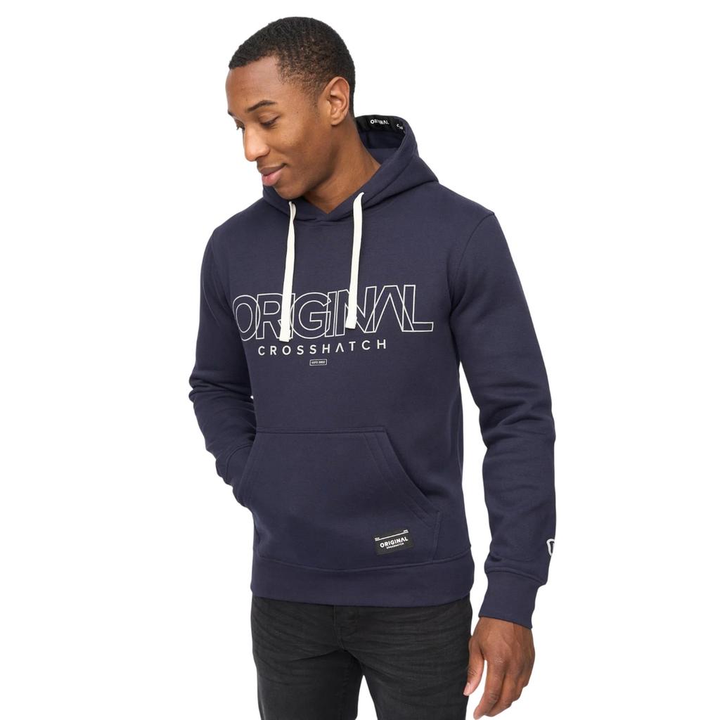 Crosshatch Herren Carrimoore Hoodie