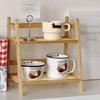 Space-saving Desktop Display Rack Steady Kitchen Shelf Cosmetics Storage Shelf  Dining Room