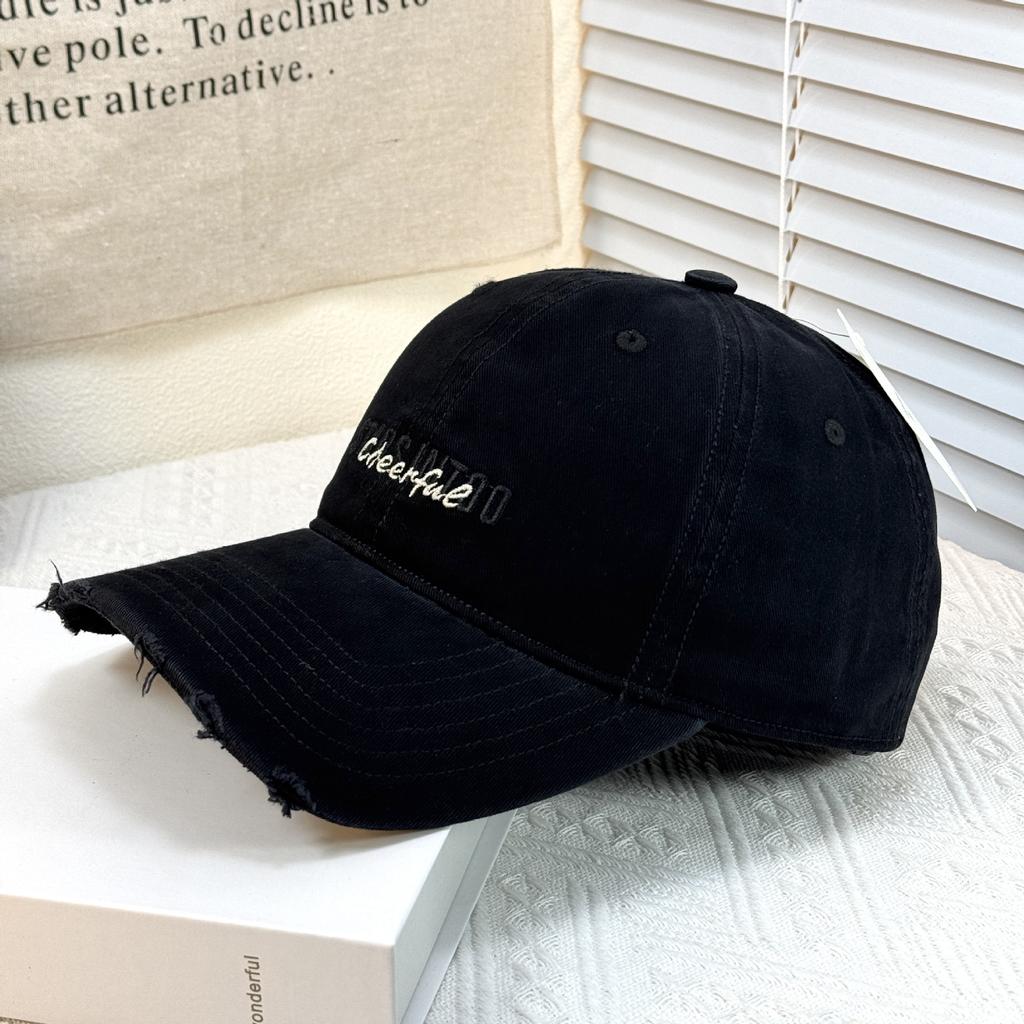 Fashion Hat spring new letter embroidery worn old baseball cap children spring and summer fashion versatile sunshade cap tide