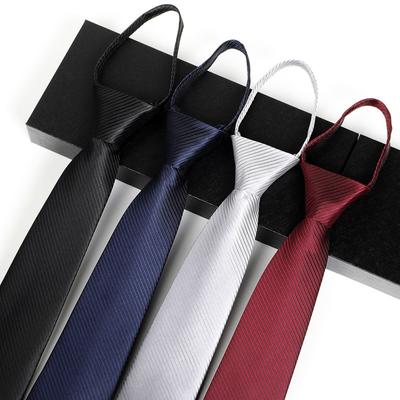 Pánska kravata na zips, formálna kravata bez uzla